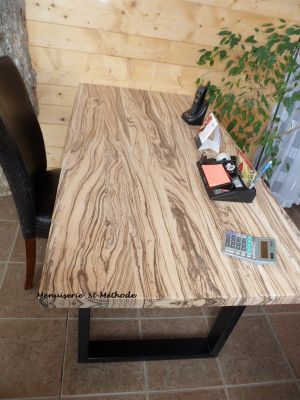 table bois zebrawood