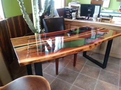 table riviere noyer